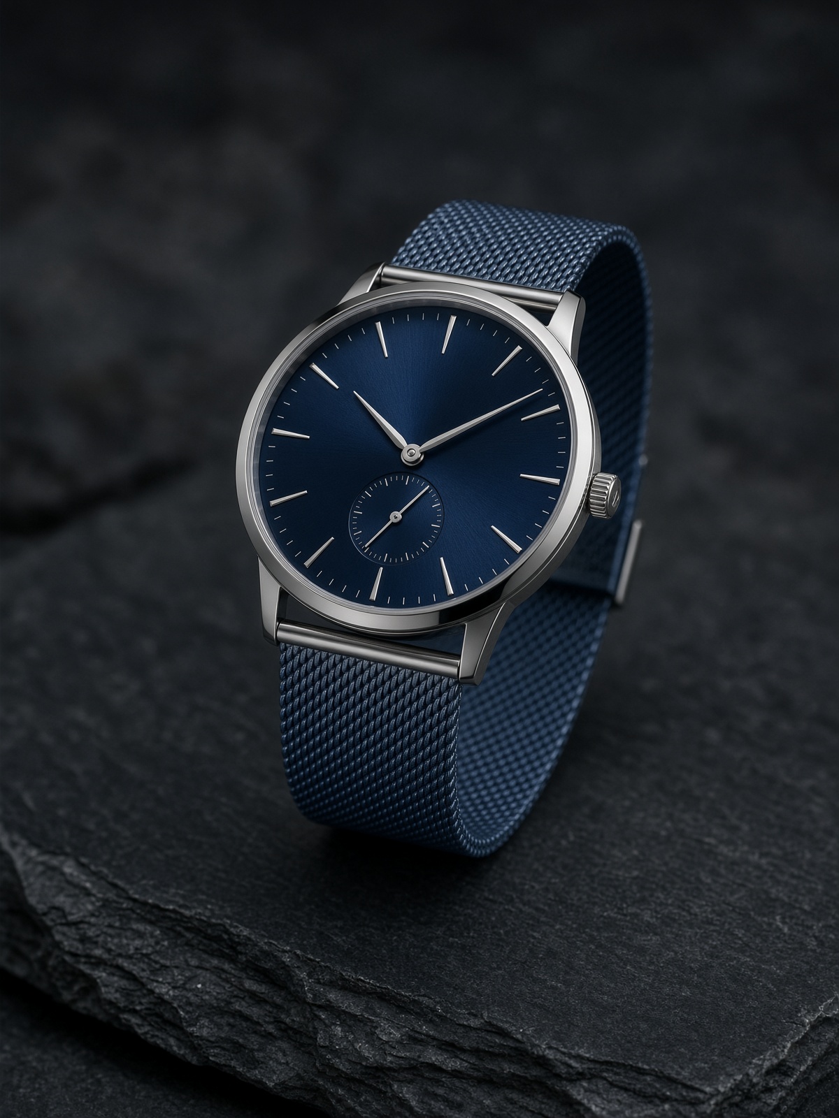 Bulova Blue Mesh